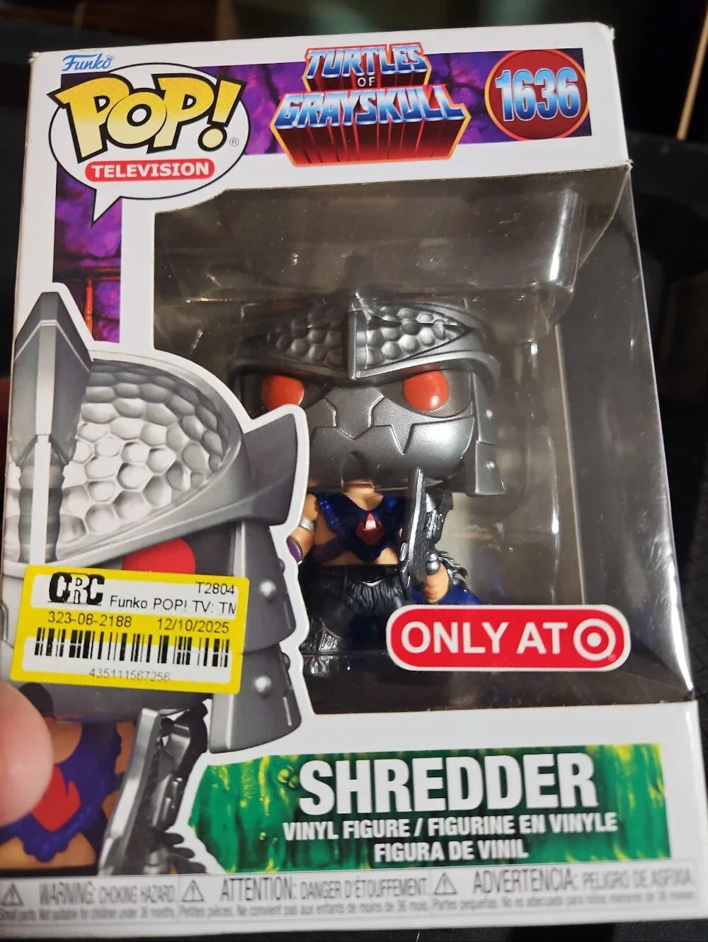 Funko Pop! Vinyl: Teenage Mutant Ninja Turtles - Shredder - Target: NEW
